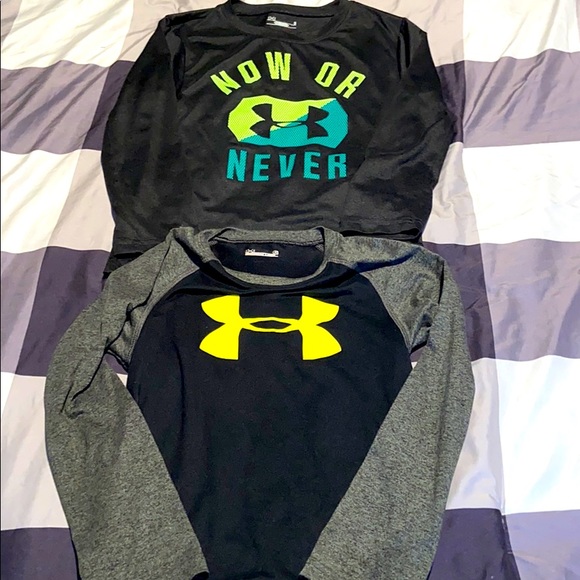 Under Armour Other - Great condition!!! Boys UA LS tees